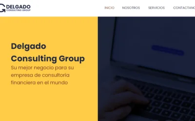 Desarrollo de una plantilla web para una empresa consultora – DCG