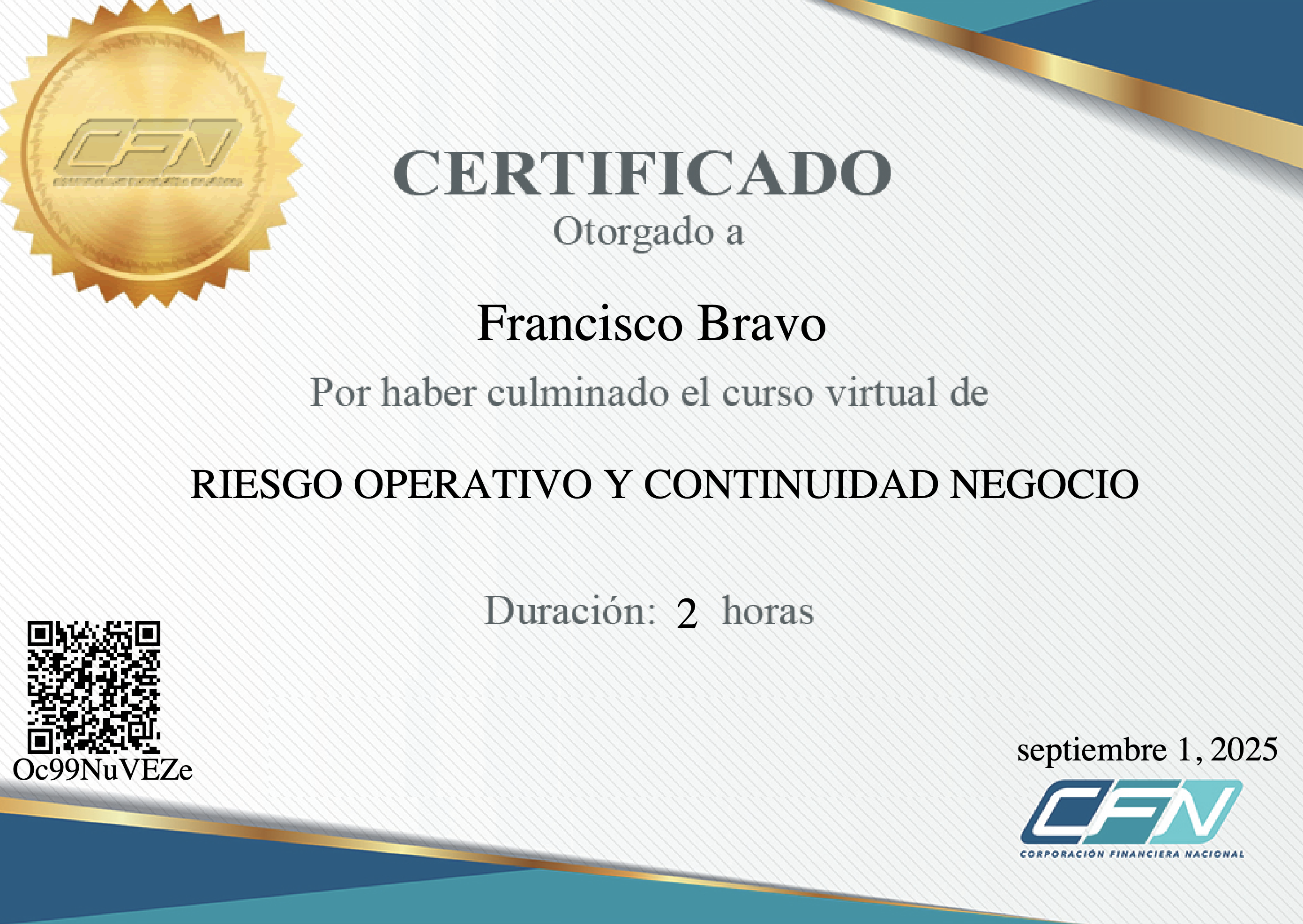 RIESGO OPERATIVO Y CONTINUIDAD NEGOCIO