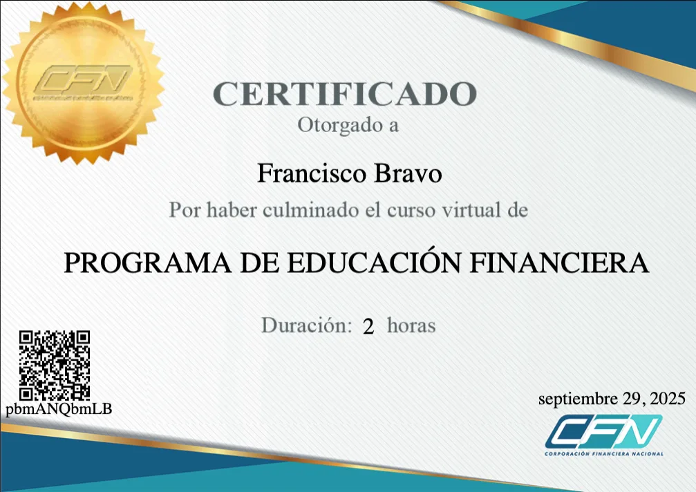 PROGRAMA DE EDUCACIÓN FINANCIERA